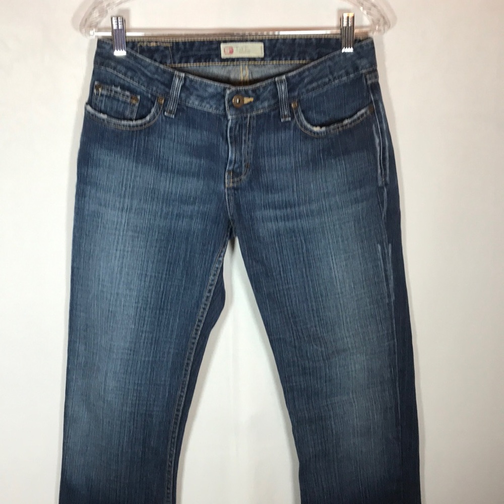 BKE denim star women’s size 29 wide leg cropped jeans